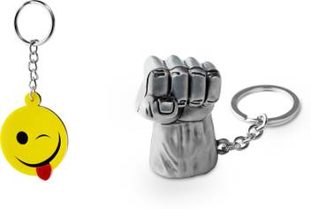 Three Shades Avengers Keychain Hulk Silver Key Chain Emoji Key Chain Key Chain Price In India Buy Three Shades Avengers Keychain Hulk Silver Key Chain Emoji Key Chain Key