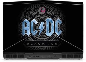 Gadgets Wrap Printed Ac Dc Logo In Black Ice Skin For Alienware 15 R3 Laptop Top Only Vinyl Laptop Decal 15 6 Price In India Buy Gadgets Wrap Printed Ac Dc Logo