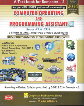computer operator and programming assistant