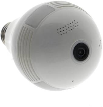 Secure Vision 360 Led Bulb Wifi Ip Cctv Security Camera Panoramic
