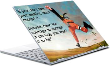 Gadgets Wrap Naruto Anime Quote Skin For Google Pixelbook Top Only Vinyl Laptop Decal 12 3 Price In India Buy Gadgets Wrap Naruto Anime Quote Skin For Google Pixelbook Top Only Vinyl