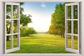 Khirki Nature Wallpaper Price In India Buy Khirki Nature Wallpaper Online At Flipkart Com