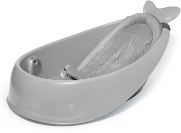 skip hop moby bath grey