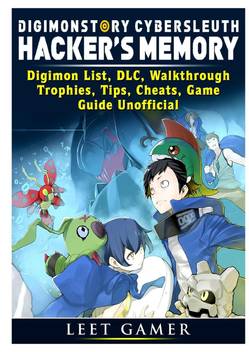 Digimon Story Cyber Sleuth Hackers Memory Digimon List Dlc
