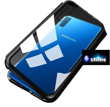 Plus Shine Front Back Case For Samsung Galaxy A7 2018 Magnetic Metal Case Cover Plus Shine Flipkart Com