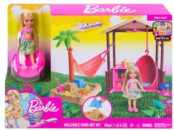 Barbie Chelsea Tiki Hut Playset Chelsea Tiki Hut Playset Shop For Barbie Products In India Flipkart Com