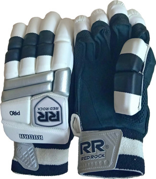 blue and red batting gloves