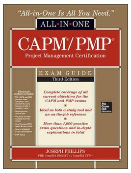 Capm Pmp Project Management Certification All In One Exam Guide