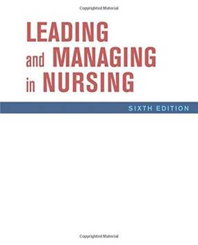 Leading And Managing In Nursing Buy Leading And Managing In