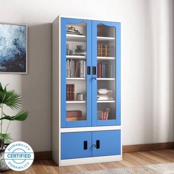 Woodness Cameron Metal Close Book Shelf Price In India Buy