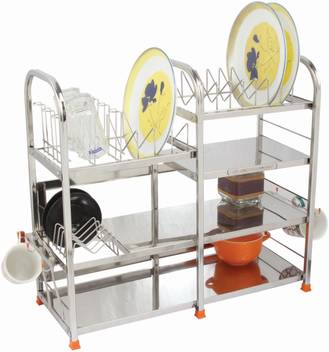 Amol Modern Kitchen Utensil Stand Steel Kitchen Rack Price In