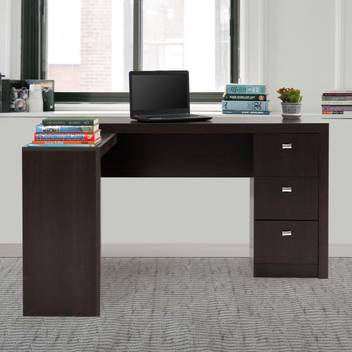 Evok Emily Engineered Wood Office Table Price In India Buy Evok Emily Engineered Wood Office Table Online At Flipkart Com
