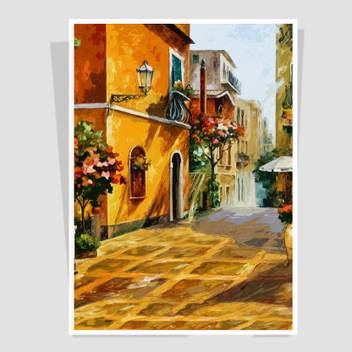 Nature Oil Painting Poster For Office Decor Room Wall Poster