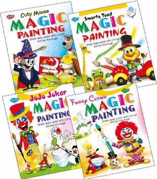 Magic Painting Combo Of 4 Books Buy Magic Painting Combo Of 4