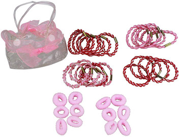 pink rubber bands