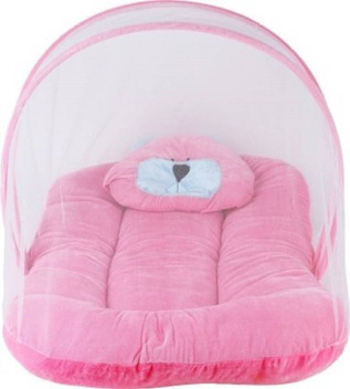 baby bed with mosquito net flipkart