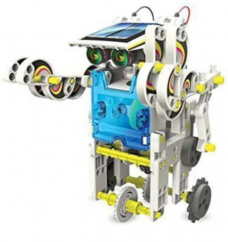 solar powered robot toy