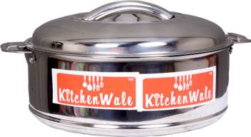 Kitchenwale Hot Case In Stainless Steel Casserole Hotpot Chapati Box Chapati Container 3000ml Thermoware Casserole Price In India Buy Kitchenwale Hot Case In Stainless Steel Casserole Hotpot Chapati Box Chapati Container 3000ml Thermoware Casserole