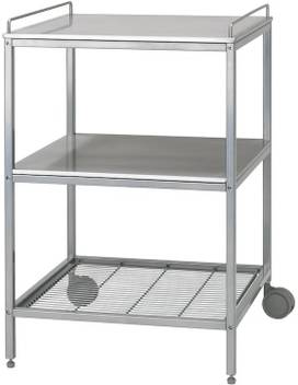 Ikea Stainless Steel Kitchen Trolley Price In India Buy Ikea Stainless Steel Kitchen Trolley Online At Flipkart Com
