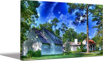 Style Crome Abstract Nature Landscape Canvas Wall Painting For