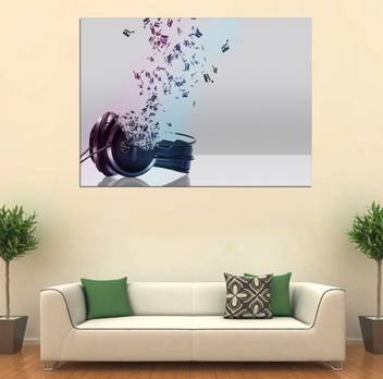 Aart Store Music Is Life Modern Aart Wall Painting For Living Room