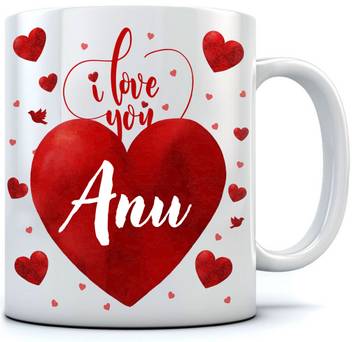 Ramposh Love You Anu Coffee For Valentine Day Birthday Friend Personalized Gift 350 Ml Ceramic Coffee Mug Price In India Buy Ramposh Love You Anu Coffee For Valentine Day Birthday Friend The indian name is a short form of anuradha, anurag, anubhooti, etc. inr