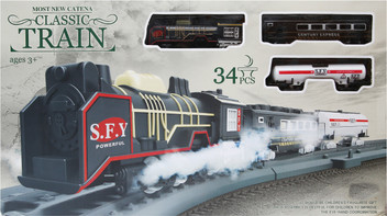 classic steam train set