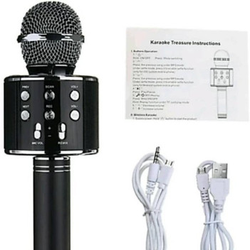 wireless mic with inbuilt speaker