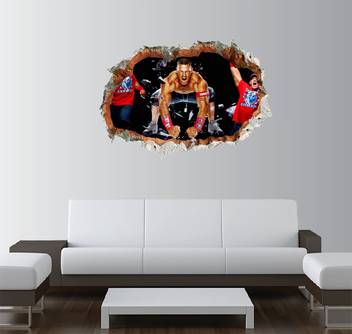 Gadgets Wrap Printed John Cena Smashed Wall Decal 22x15 Inch Price In India Buy Gadgets Wrap Printed John Cena Smashed Wall Decal 22x15 Inch Online At Flipkart Com