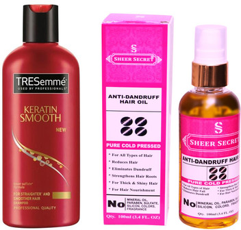 tresemme anti dandruff shampoo india