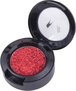 dark red eyeshadow