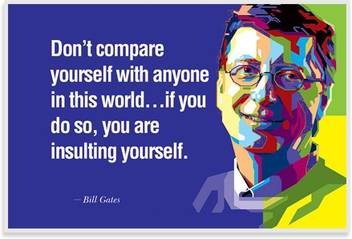 Bill Gates Wall Poster Paper Print Quotes Motivation Posters