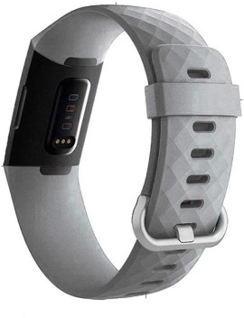 fitbit charge 3 grey strap