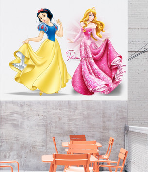 barbie doll wall stickers