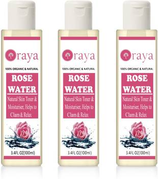 Oraya 100 Organic Natural Premium Rose Water For Face Skin
