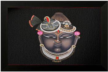 Pintura Tirupati Balaji Canvas 12 Inch X 19 Inch Painting Price In