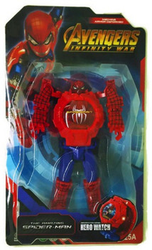 spiderman robot toy