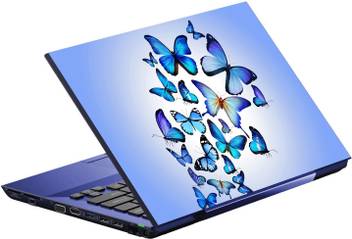 Imagination Era Full Hd Butterfly Wallpaper Stickers Hd 3m Avery Vinyl Finish Glossy Skin Bubble Free Waterproof Non Fading Easy To Apply All Laptop Size Laptop Decal 14 Price In India Buy Imagination Era Full Hd Butterfly