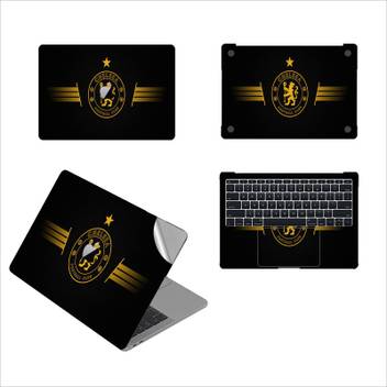 Gadgets Wrap Gw 64180 Stunning Chelsea Football Club Logo Printed Top Bottom Inside Skin Vinyl Laptop Decal 15 Price In India Buy Gadgets Wrap Gw 64180 Stunning Chelsea Football Club Logo Printed