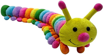 caterpillar soft toy for car