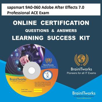 Sapsmart 9a0 060 Adobe After Effects 7 0 Professional Ace Exam Online Certification Learning Made Easy Sapsmart Flipkart Com