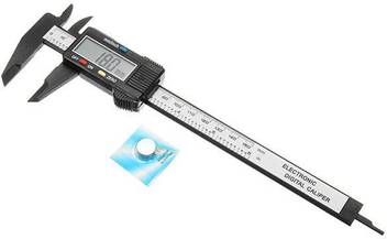 LCD Digital Electronic Stainless Steel Vernier Caliper Gauge Micrometer 150mm 6/"