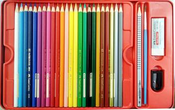 Flipkart Com Faber Castell 48 Watercolour Pencils Sketch Set Tin Box Hex Shaped Color Pencils