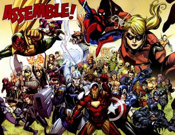 Comics Avengers Assemble Iron Man Thor Spider Man Captain America Vision Venom Marvel Hd Wallpaper Background Fine Art Print Comics Posters In India Buy Art Film Design Movie Music Nature And