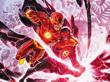 Comics The Flash Flash Hd Wallpaper Background Fine Art Print