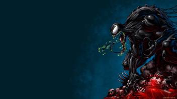 Comics Venom Hd Wallpaper Background Photographic Paper Comics