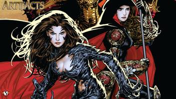Ananyadesigns Witchblade Magdalena Wall Poster Paper Print