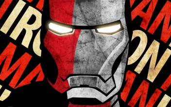 Comics Iron Man Mask Hd Wallpaper Background Photographic Paper