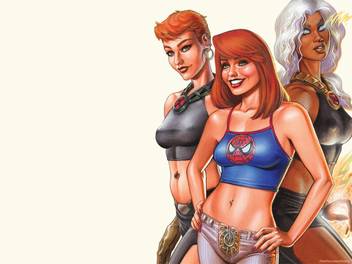 Collage Mary Jane Watson Wall Poster Paper Print Comics Posters
