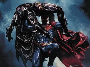 Comics Injustice Gods Among Us Superman Batman Hd Wallpaper Background Paper Print Comics Posters In India Buy Art Film Design Movie Music Nature And Educational Paintings Wallpapers At Flipkart Com